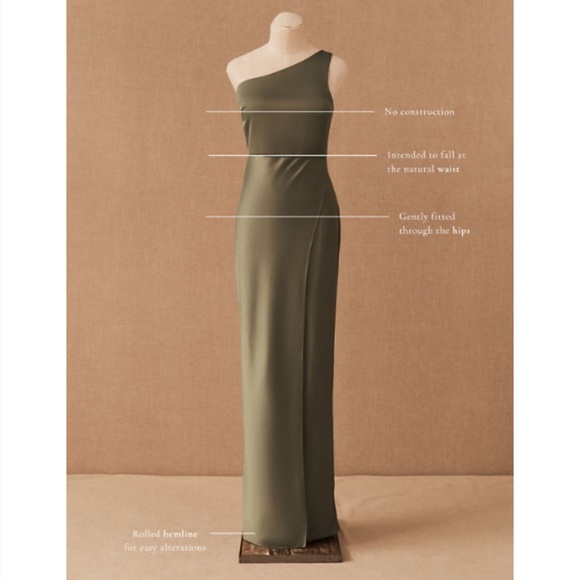 BHLDN Dylan Satin Charmeuse Maxi Dress - Picture 4 of 14